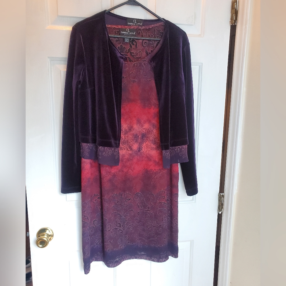 Carole Little dress with jacket Womens 10